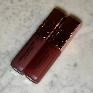 L'Oréal Paradise Hyaluron Tint Lip Stain Serum Set | 217 & 640 | NEW MAKEUP